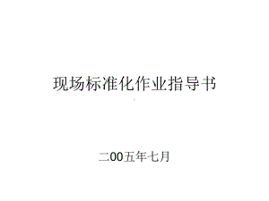 某电网公司现场标准化作业指导书课件.ppt