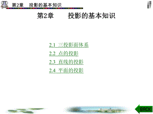 机械制图(第二版)课件第2章-投影的基本知识.ppt