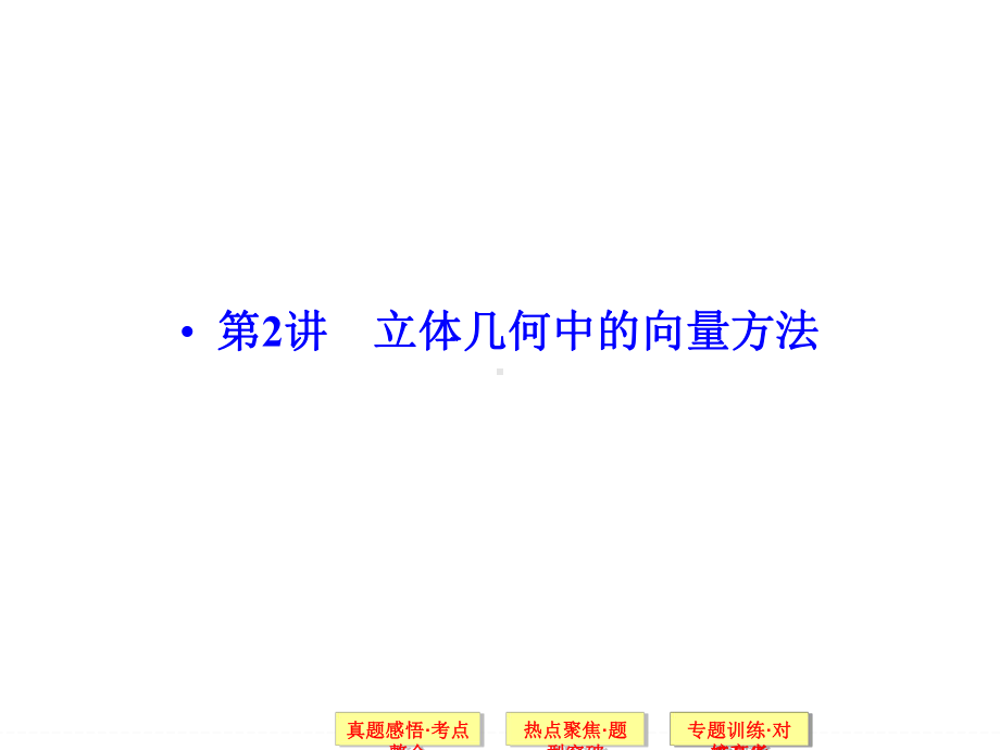 立体几何中的向量方法课件.ppt_第1页