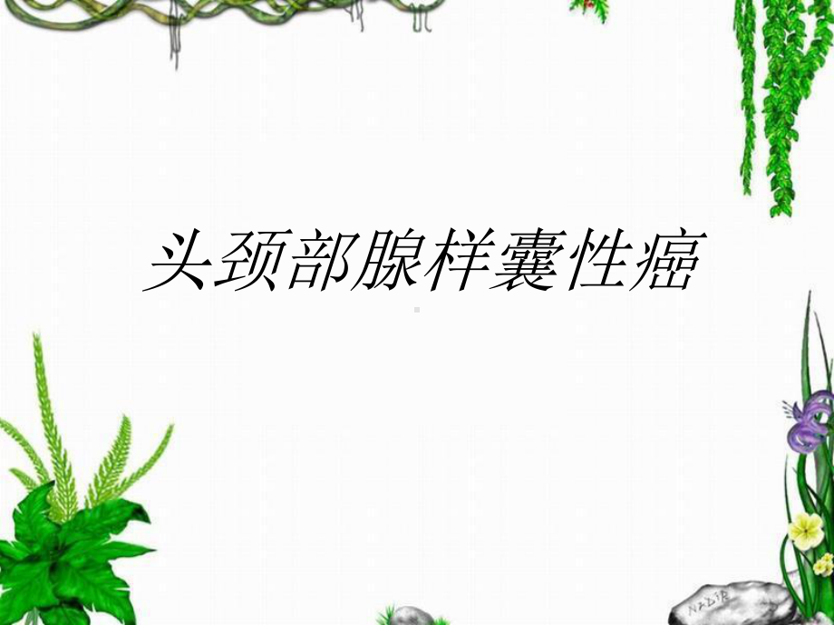 头颈部腺样囊性癌讲解课件.ppt_第1页