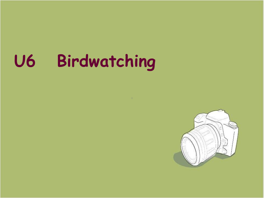 牛津译林版8A-Unit6-Birdwatching-Welcome-to-the-unit课件.ppt（纯ppt,可能不含音视频素材）_第1页