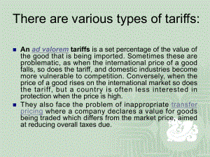 国际贸易理论双语课件7.ppt
