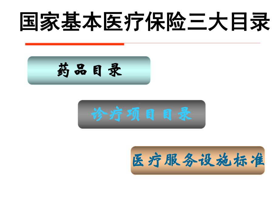 国家基本医疗保险诊疗目录课件讲解.ppt_第2页