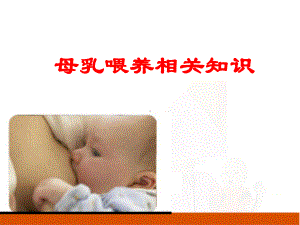 母乳喂养相关知识医学课件-.ppt