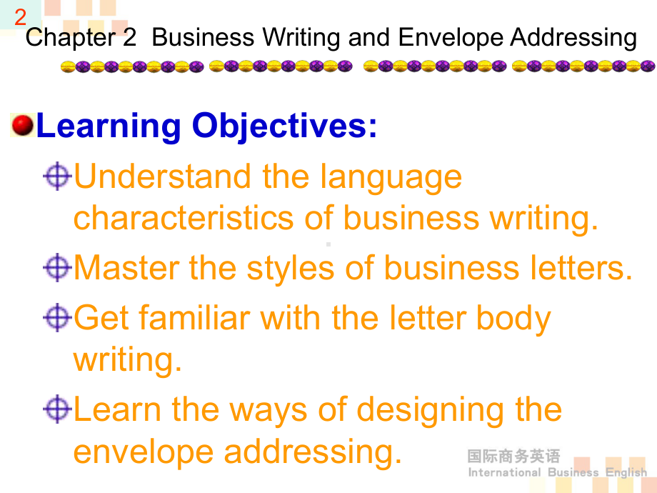 国际商务英语-Chapter-2-Business-Writing-and-Envelope-Addressing[精]课件.ppt_第2页