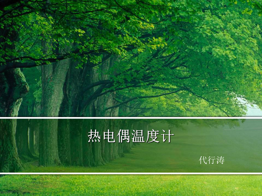 热电偶温度计资料课件.ppt_第1页