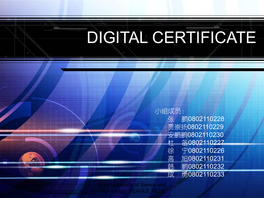 数字证书DigitalCertificateBriefIntroduce-课件.ppt_第1页