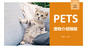 宠物行业宣传介绍模板课件.pptx