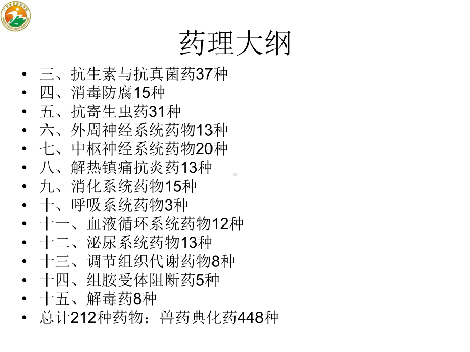 执业兽医资格考试考前辅导药理课件.ppt_第3页