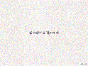 教学周围神经病优质课件.ppt