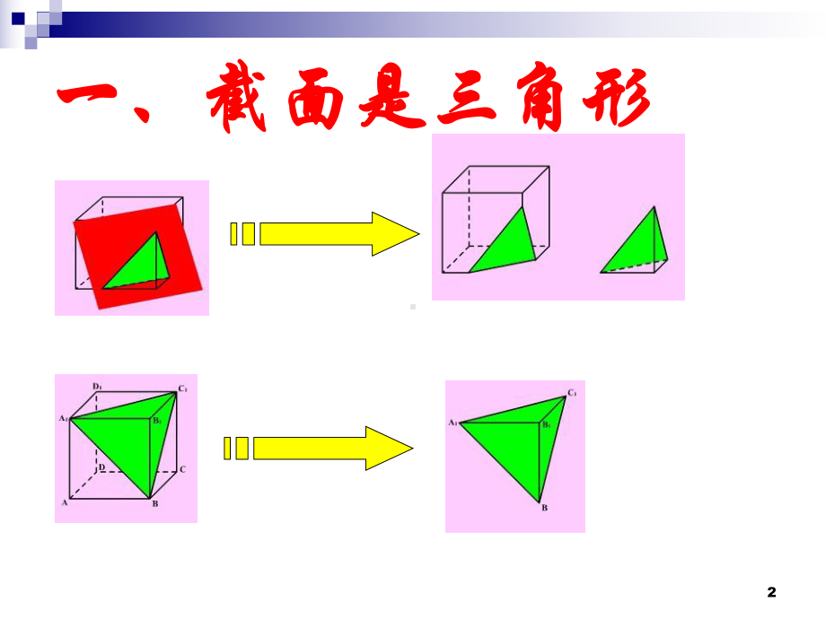 正方体截面的直观图的作法课件.ppt_第2页