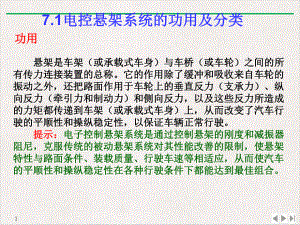 电子控制悬架系统汽车电子控制技术教学课件.pptx