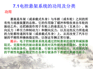 电子控制悬架系统汽车电子控制技术课件.pptx