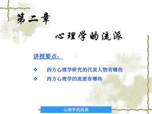 心理学的流派课件.ppt