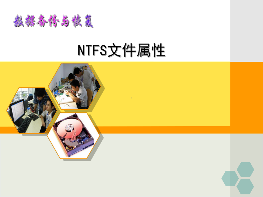 数据恢复技术NTFS文件属性课件.ppt_第1页