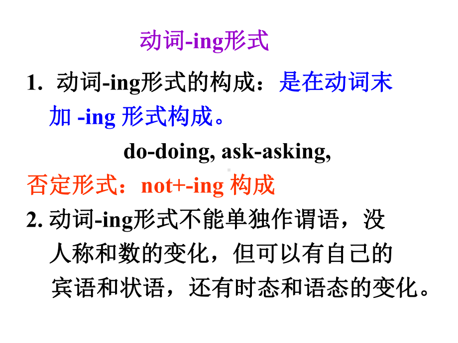 必修4unit2动名词作主语和宾语课件.ppt（纯ppt,可能不含音视频素材）_第2页