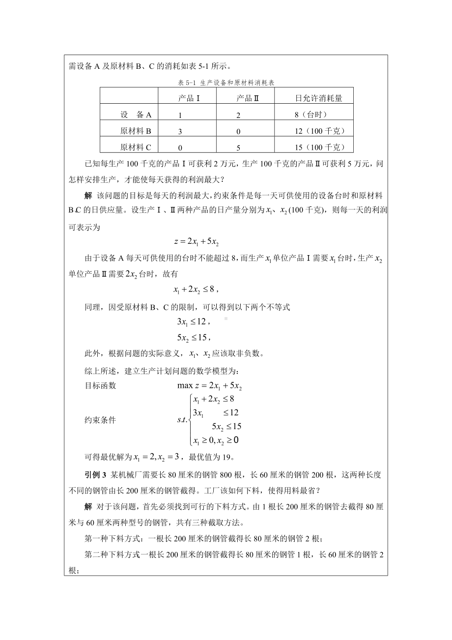 《应用数学基础》教案5.1优化问题的数学模型.docx_第2页