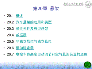 技校汽车课件悬架.ppt