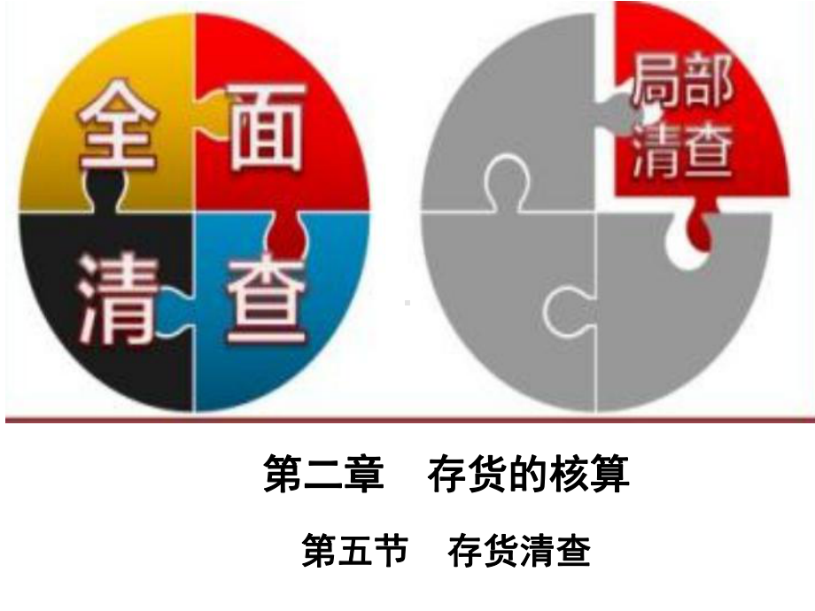 最新版企业财务会计课件-第三章第五节--存货清查.ppt_第1页