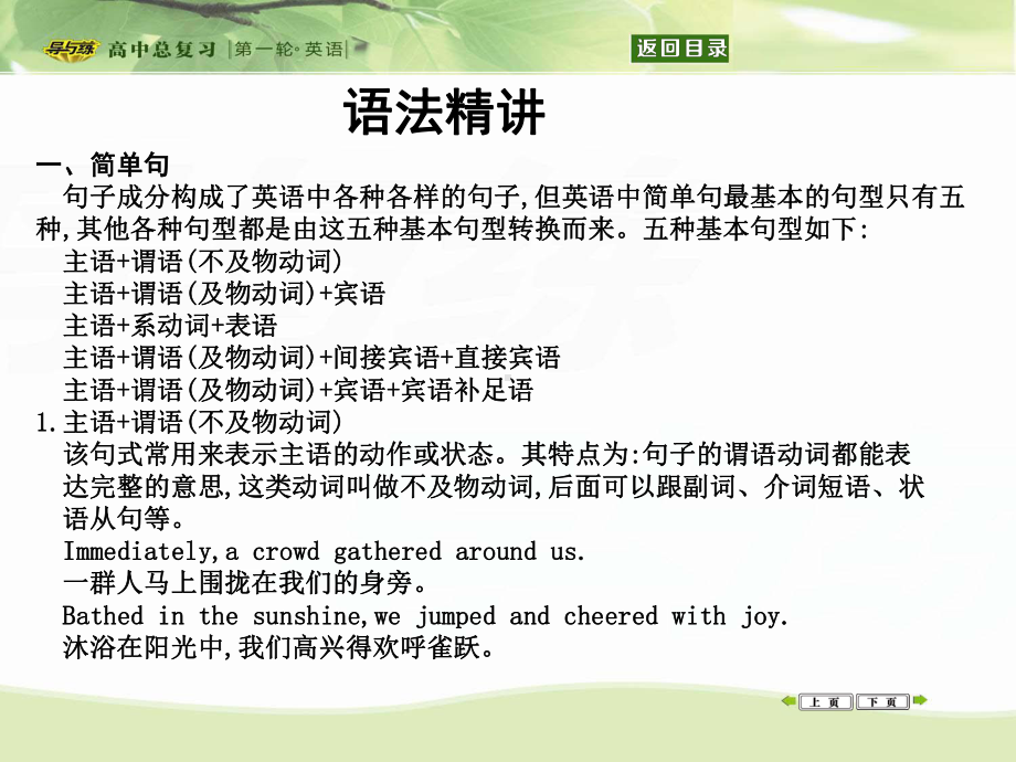 十一、简单句和并列句课件.ppt_第2页