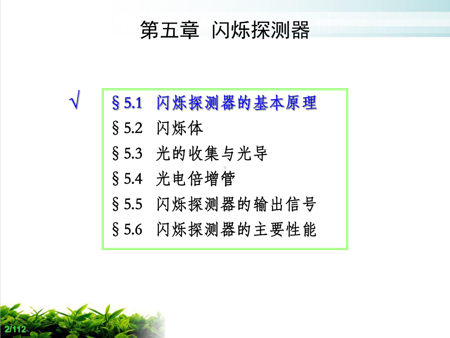 电离辐射探测工程硕士课程闪烁探测器课件.pptx_第2页