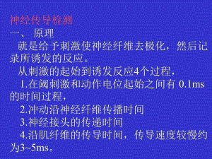 神经传导检测课件.ppt