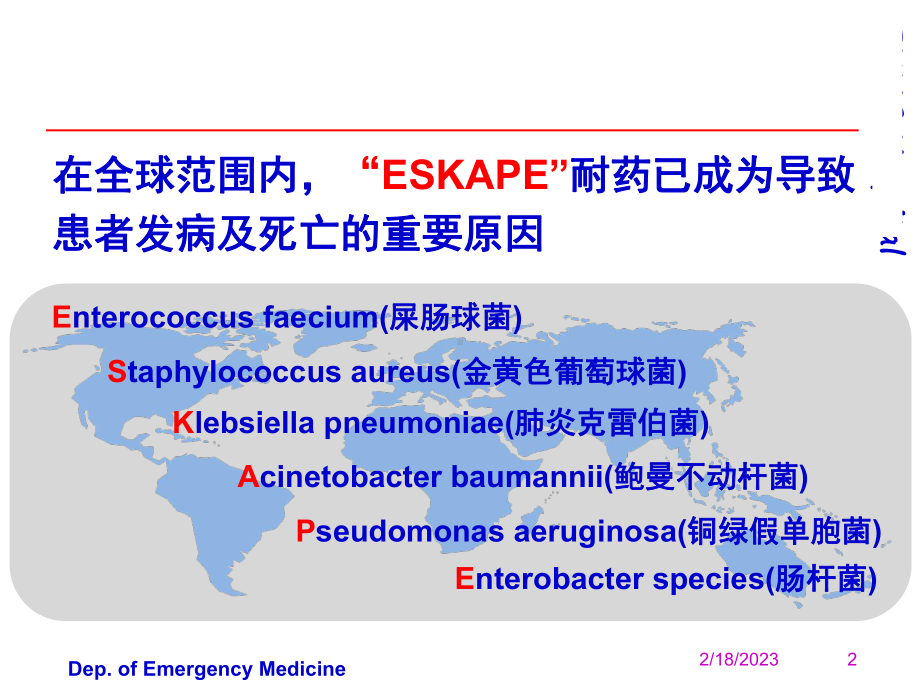 抗菌素耐药机制讲课稿课件.ppt_第2页