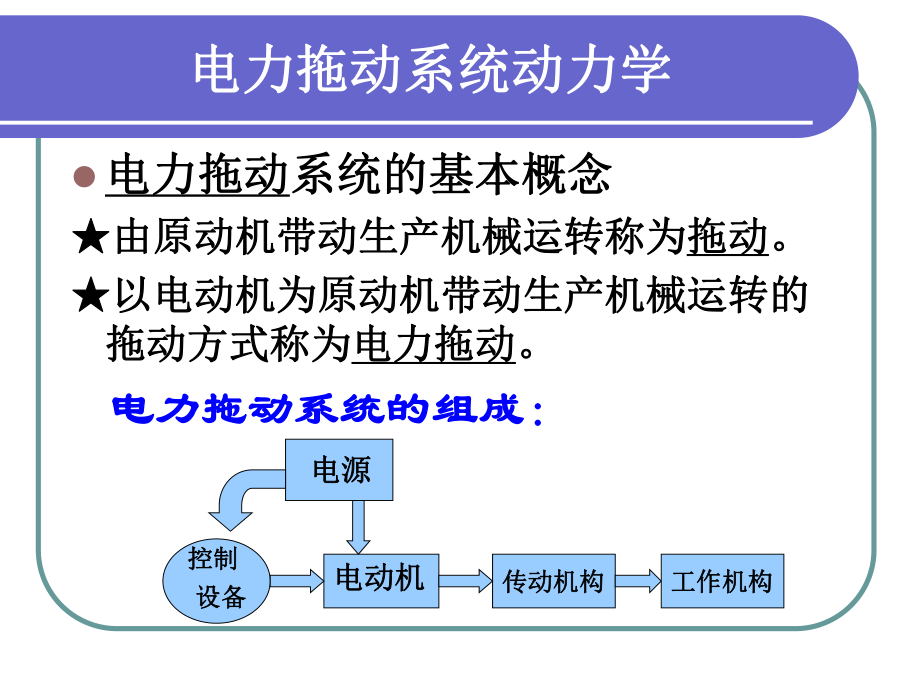 电力拖动系统动力学课件.ppt_第1页