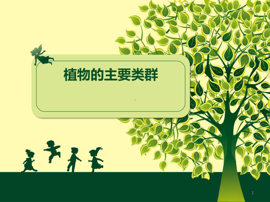 植物的主要类群课件.ppt_第1页