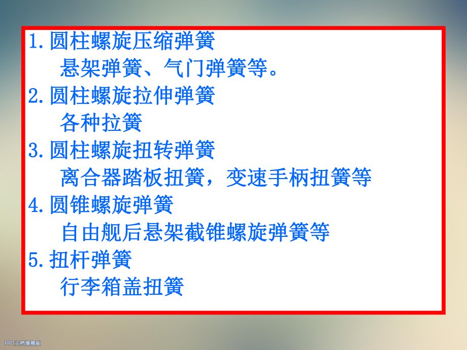 汽车用螺旋弹簧设计课件.ppt_第3页