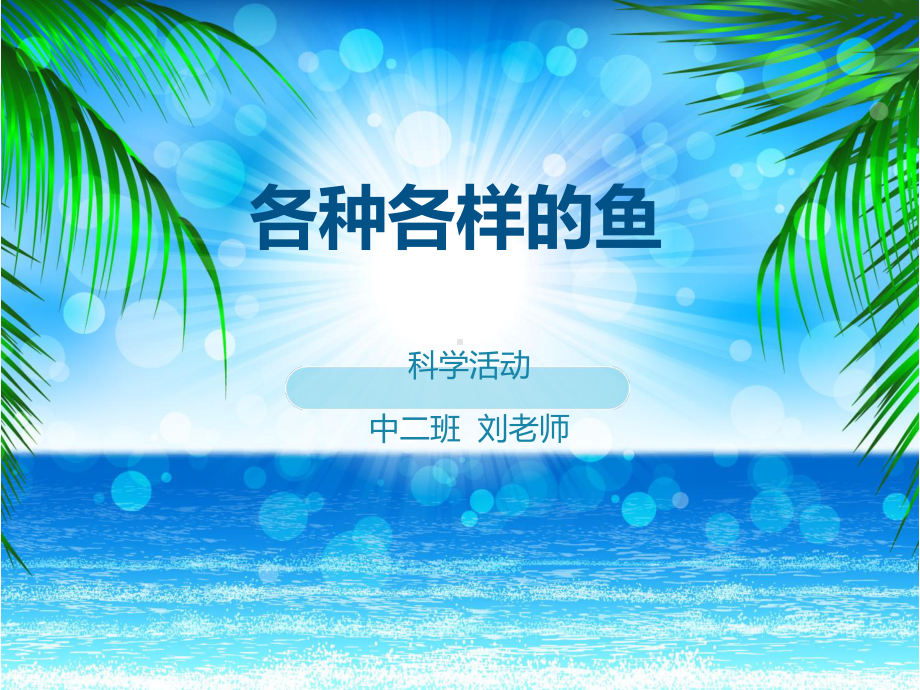 各种各样的鱼-课件.ppt_第1页