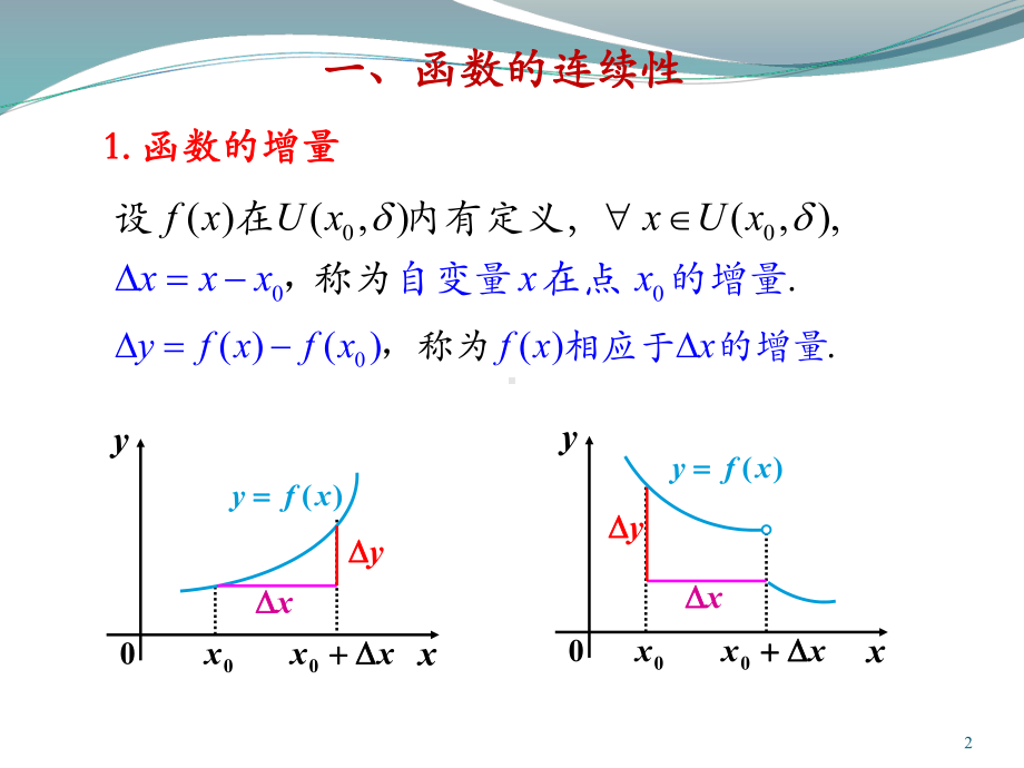 高等数学第七版1-8-函数的连续性与间断点(new)课件.ppt_第2页