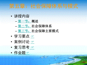 第五章社会保障体系与模式课件.ppt