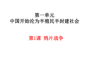 鸦片战争课件188-人教版优秀课件.ppt