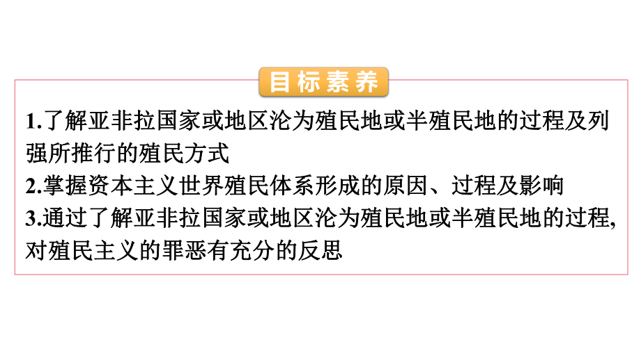 高中历史人教部编版必修中外历史纲要(下)课件：-资本主义世界殖民体系的形成.pptx_第2页