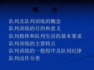 队列训练教程课件.ppt