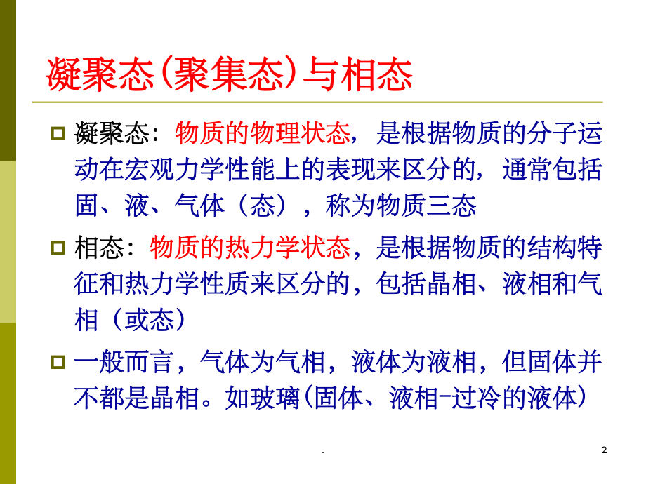 高分子的凝聚态结构课件.ppt_第2页