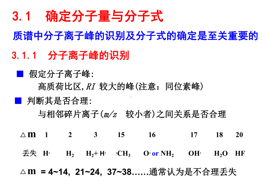 质谱分析图谱解析课件.ppt_第2页