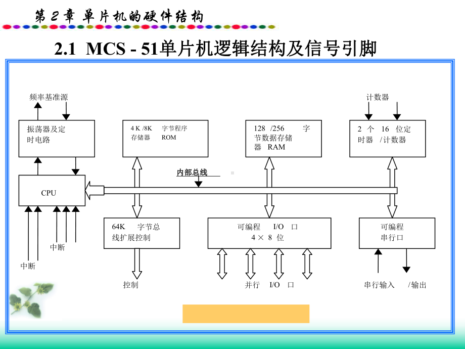 第二章单片机芯片的硬件结构课件.ppt_第2页