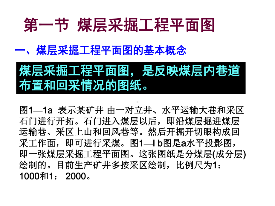 矿图采掘工程平面图绘制讲解课件.ppt_第3页