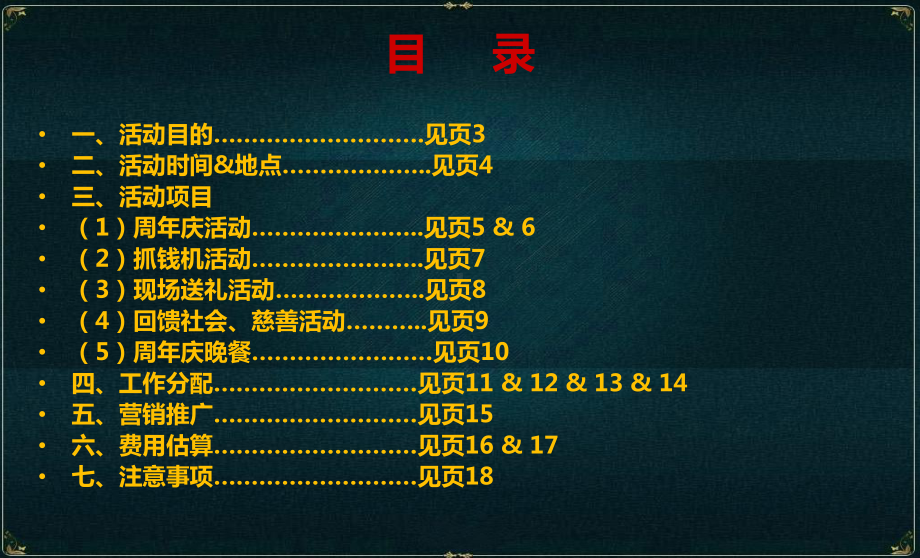 铭瀚假日酒店周年庆活动策划方案.ppt_第2页