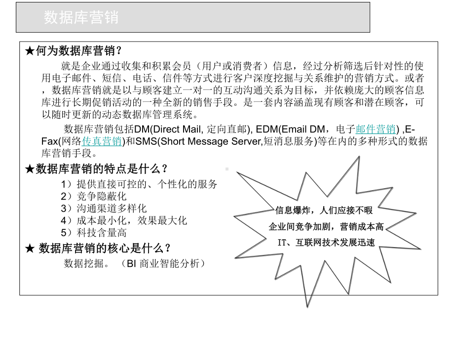 网销亿：数据库营销课件.ppt_第2页