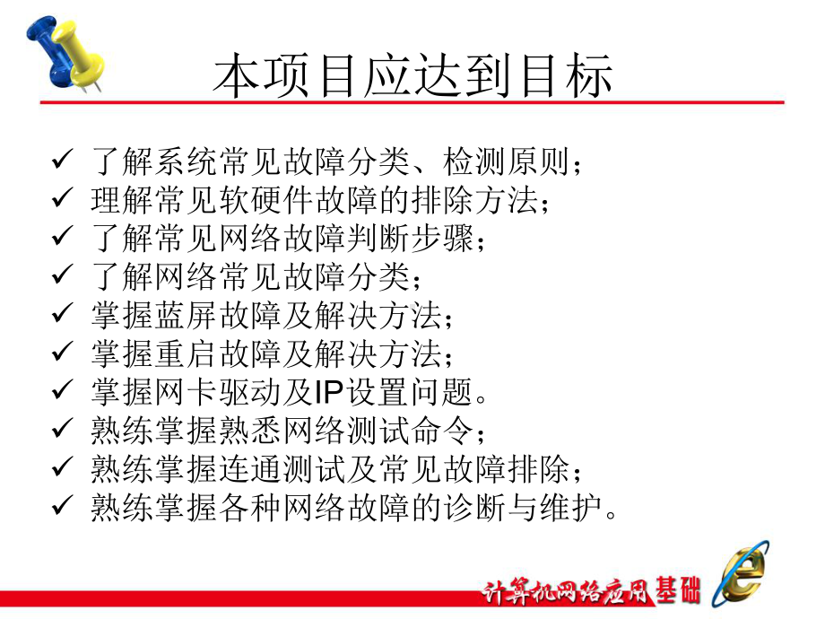 计算机网络应用基础项目教程-项目5任务9计算机系统常见故障分析诊断课件.ppt_第2页