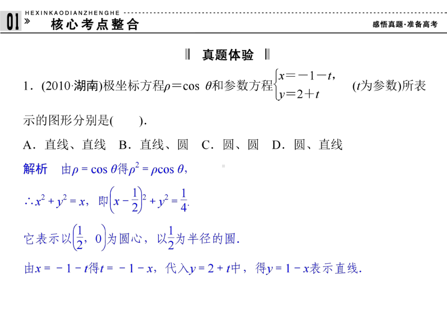 选修4-4坐标系与参数方程一轮复习课件.ppt_第2页