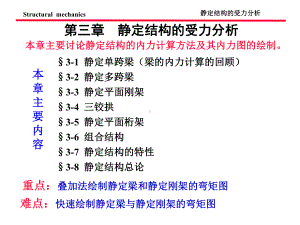 第三章-静定结构的受力分析课件.ppt