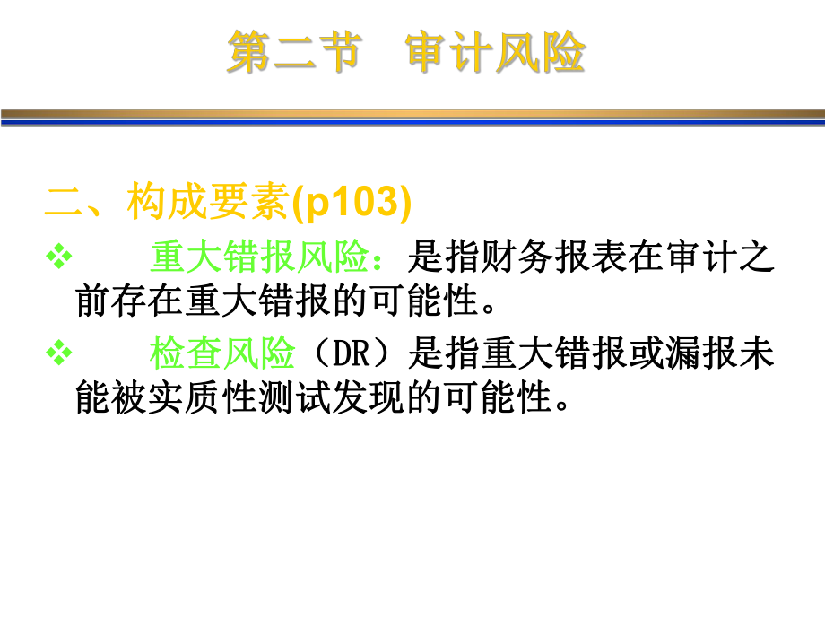 第五章-审计重要性和审计风险课件.ppt_第3页