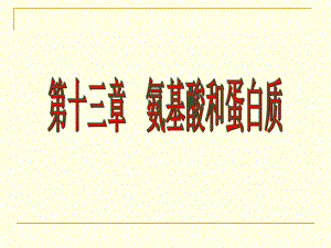 蛋白质的结构课件.ppt