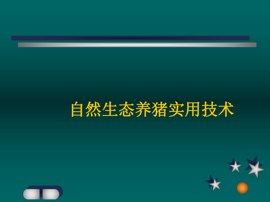 自然生态养猪实用技术讲稿课件.ppt_第1页