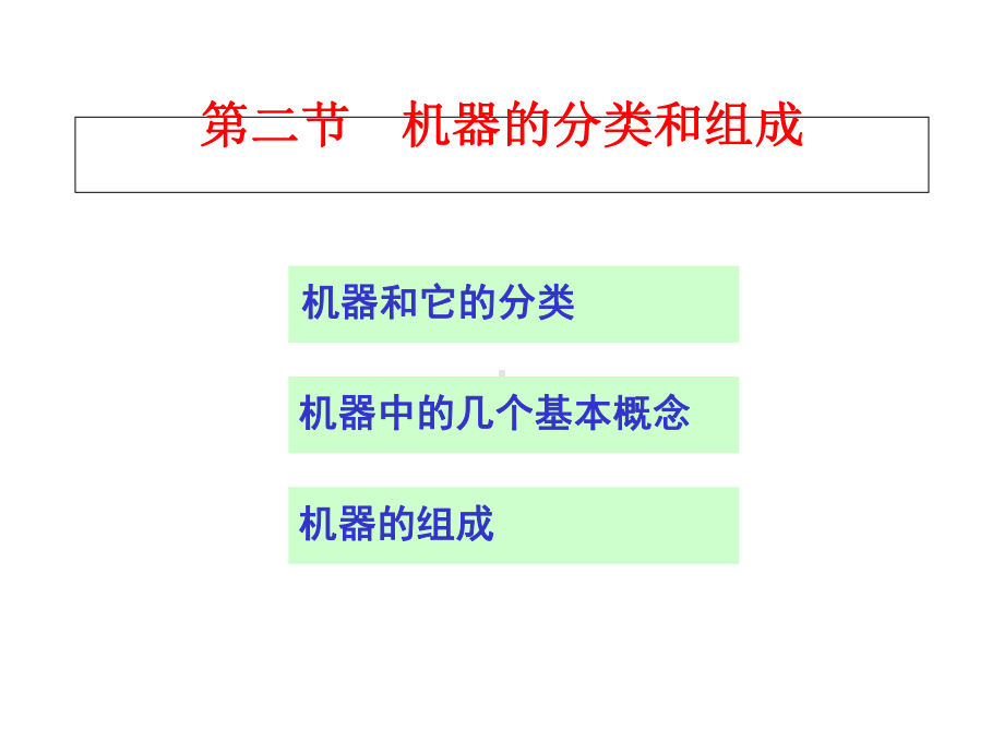 第一讲机械的组成、分类与发展课件.ppt_第3页