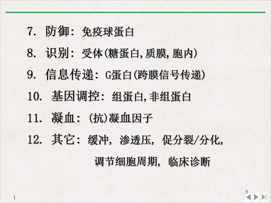 蛋白质结构和功能优质推荐课件.ppt_第3页